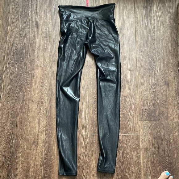 Spanx Faux Leather Leggings Sz.S - Picture 8 of 10